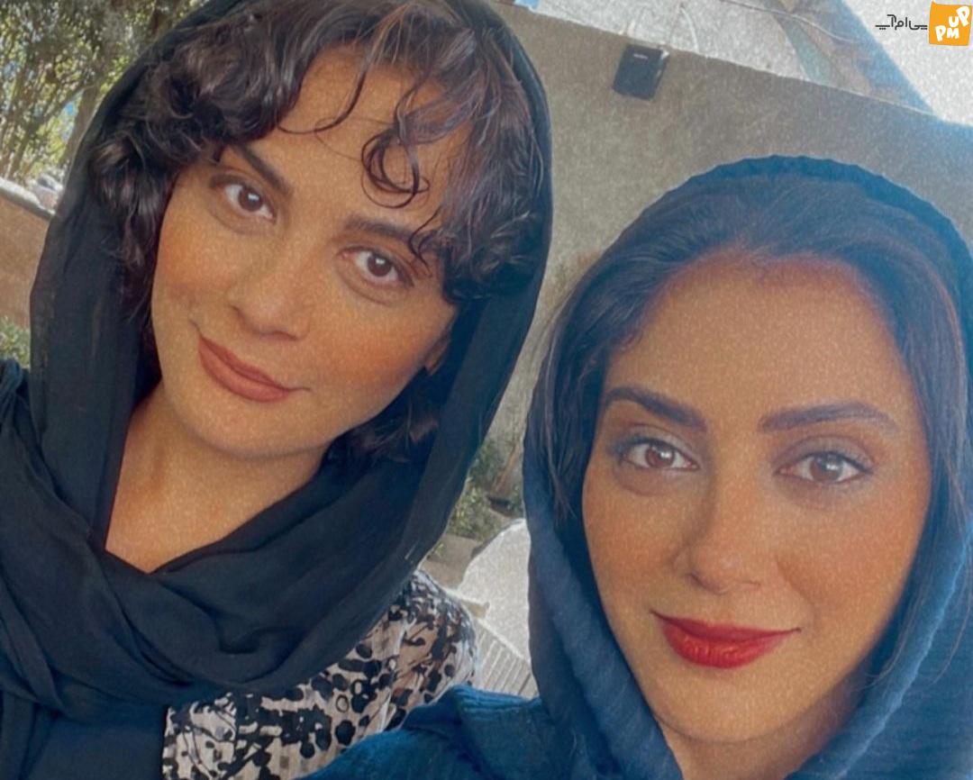 خوش استایل‌ترین خواهران سینمای ایران! | مارال و مونا فرجاد با این عکس ترکوندند!