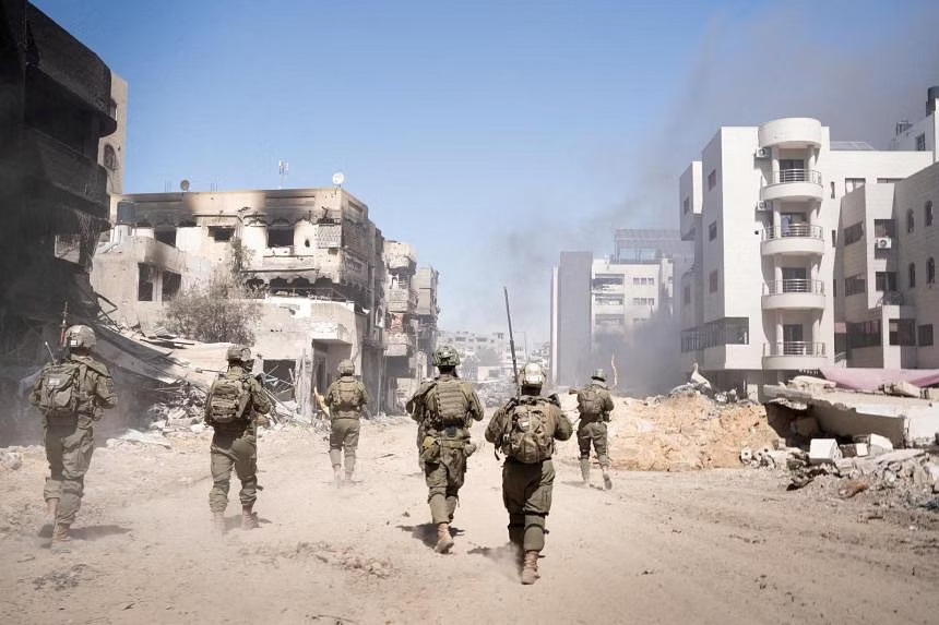 سربازان اسرائیلی در نوار غزه