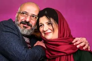 (ویدئو) بوسه امیر کافری بر پیشانی همسرش در سریال ایرانی