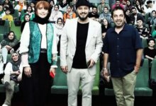 فیلم | هواداران جواد عزتی دور اکران فیلم را محاصره کردند