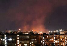 انفجار در حومه دمشق؛ اسرائیل مدعی است که موشک را رهگیری و آن را دفع کرده است