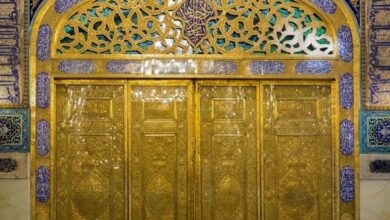 دروازه طلایی جدید قبر امام رضا باز شد! + عکس
