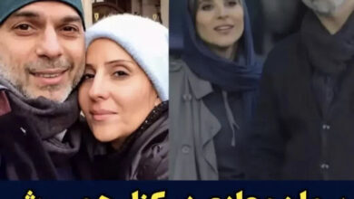 عکس در کنار همسر جذاب پیمان معادی، همسر واقعی افعی تهرانی را ببینید